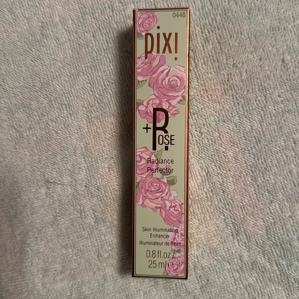 NIB Pixi +Rose Radiance Perfector Rosy Face Lotion Highlighter .8 fl oz MSRP $18